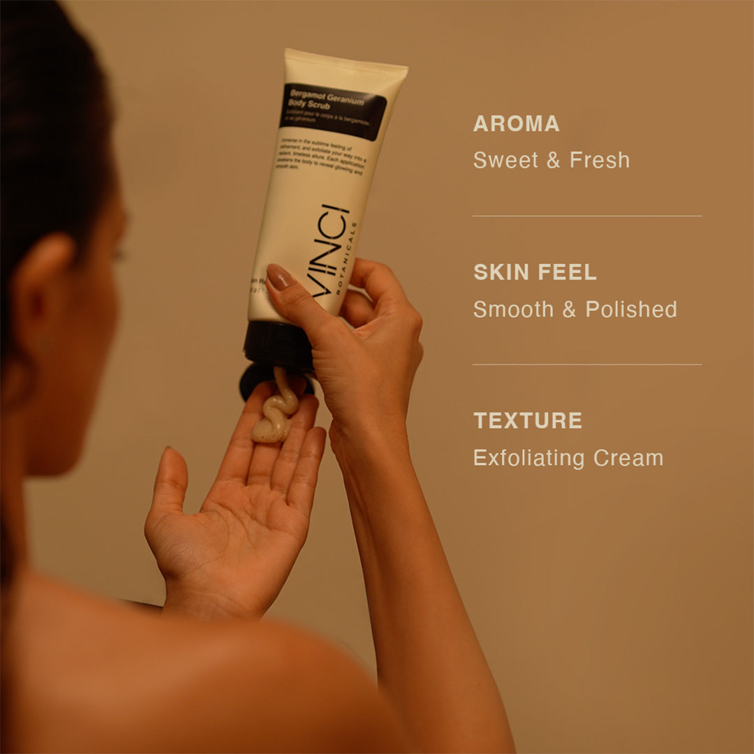 Bergamot Geranium Body Scrub