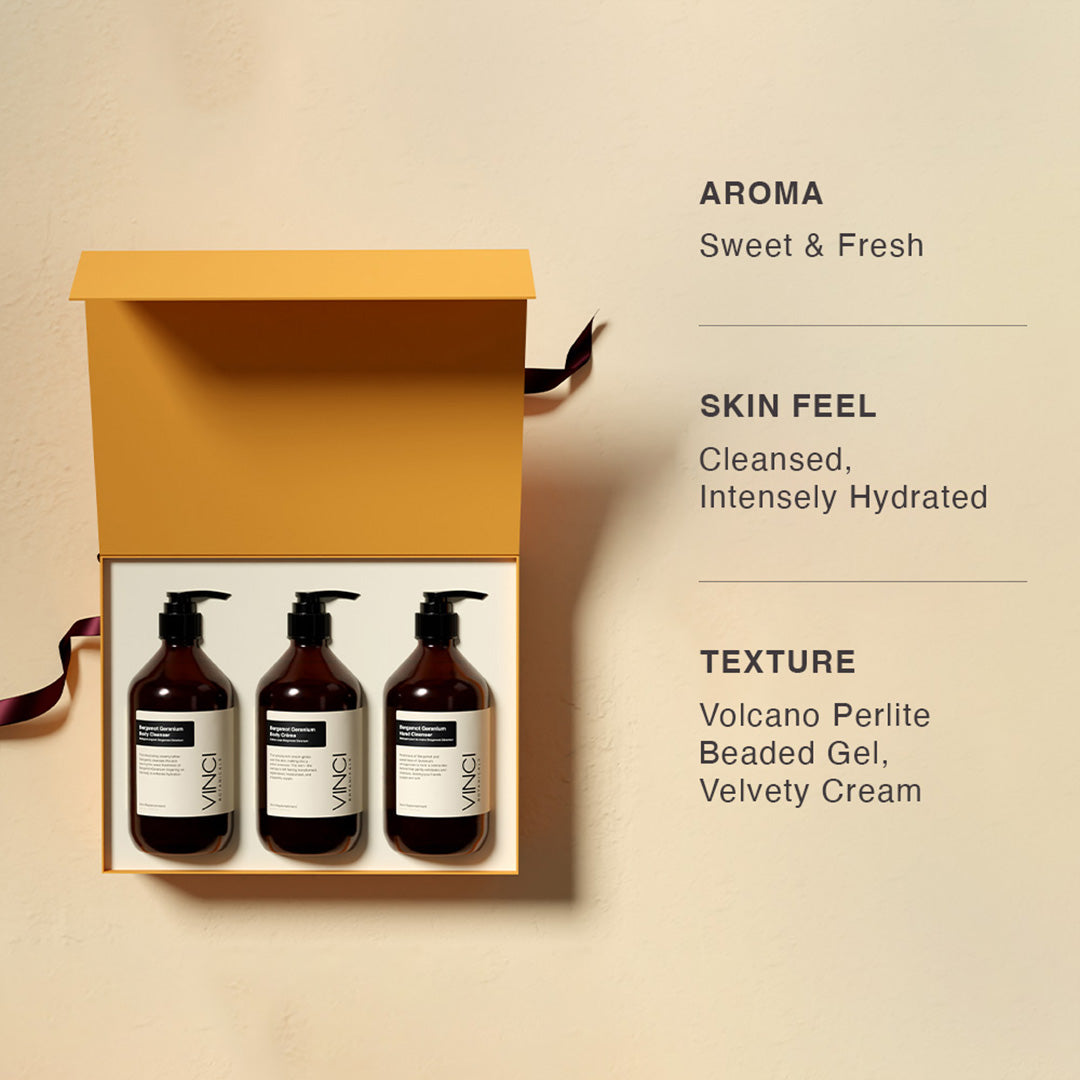 Bergamot Geranium Trio