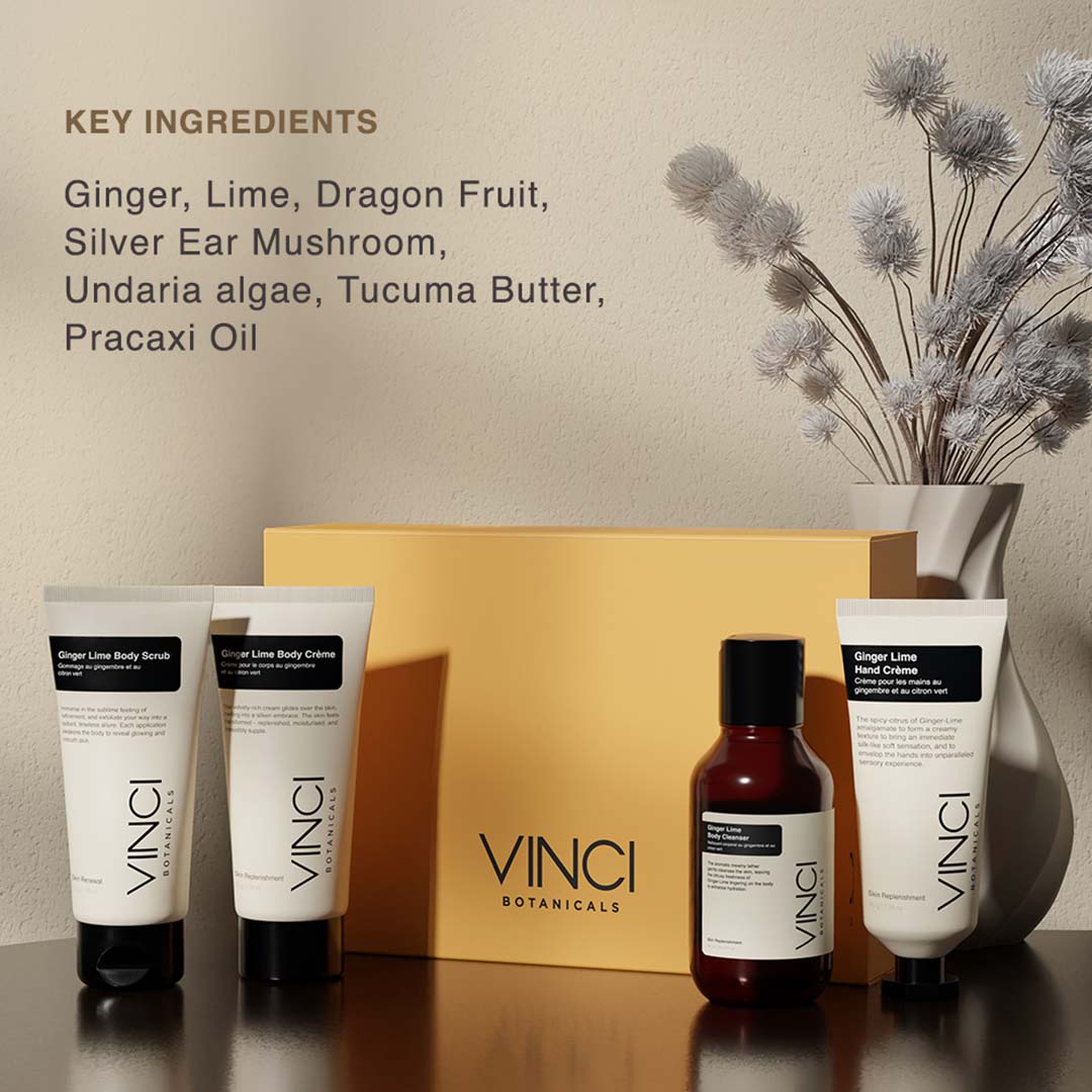 Ginger Lime Bath and Body Quad Set Set Online at Vinci – Vinci