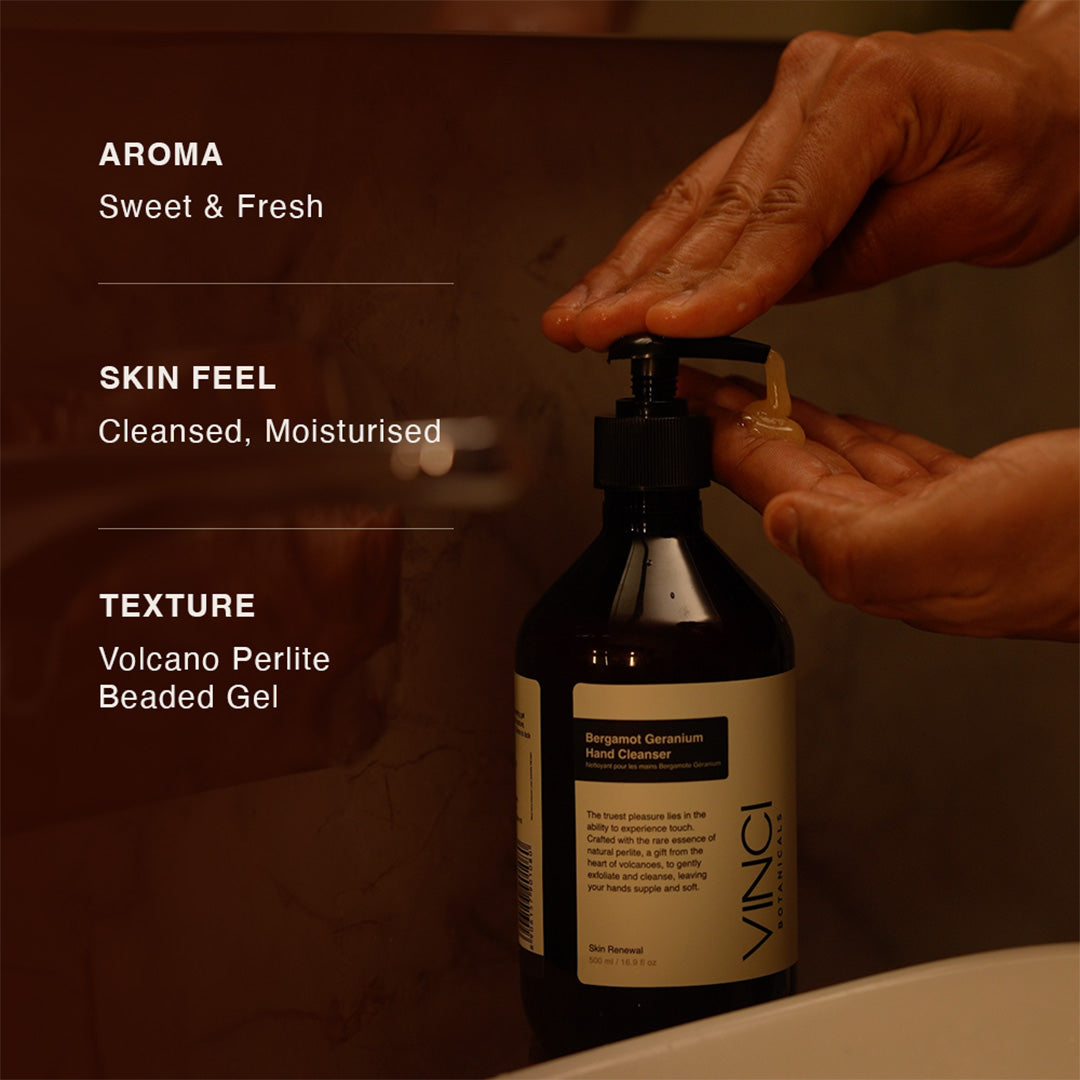 Bergamot Geranium Hand Cleanser – Vinci Botanicals