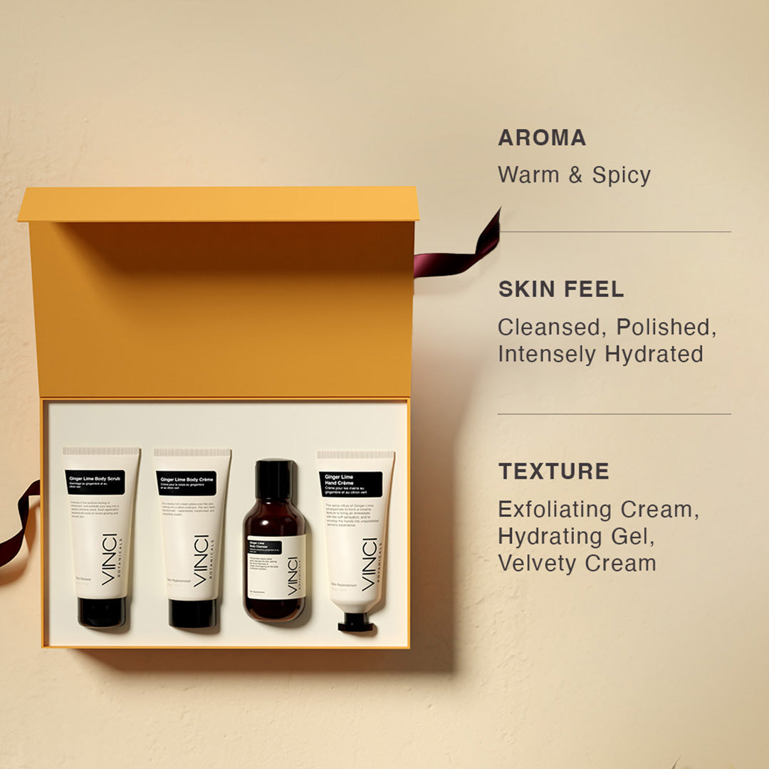 Ginger Lime Bath and Body Quad Set Set Online at Vinci – Vinci